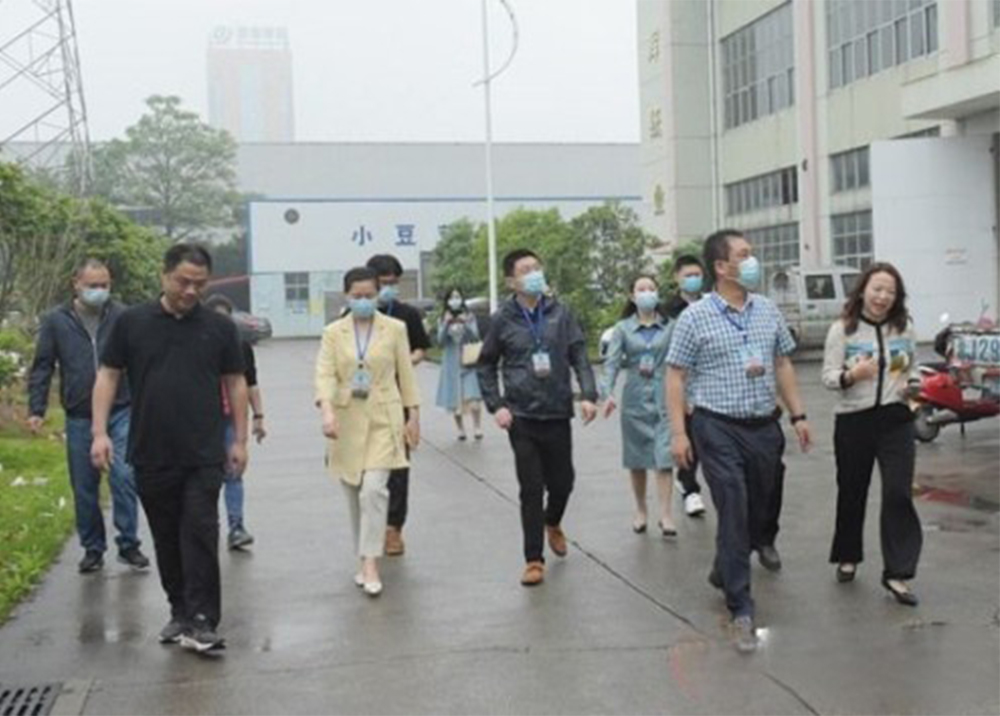 凝心聚力助发展——武陵区政协领导莅临湖南斯贝尼全屋定制参观指导